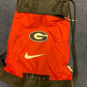 Nike georgia bulldogs drawstring bag